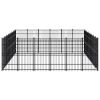 Outdoor Dog Kennel Steel 476.2 ft²