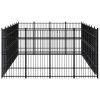 Outdoor Dog Kennel Steel 277.7 ft²