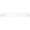 Dog Kennel Silver 678.1 ft² Steel