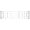 Outdoor Dog Kennel Galvanized Steel 390.7 ft²
