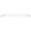 Dog Kennel Silver 968.8 ft² Steel
