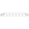 Dog Kennel Black 678.1 ft² Steel