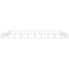 Dog Kennel Silver 753.5 ft² Steel