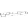 Dog Kennel Black 193.8 ft² Steel