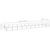 Dog Kennel Silver 322.9 ft² Steel